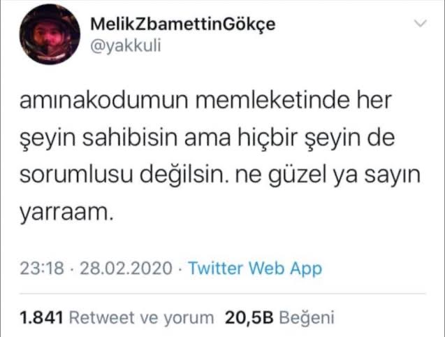 Yaşamayan Yoktur (@tweetturkiy) on Twitter photo 