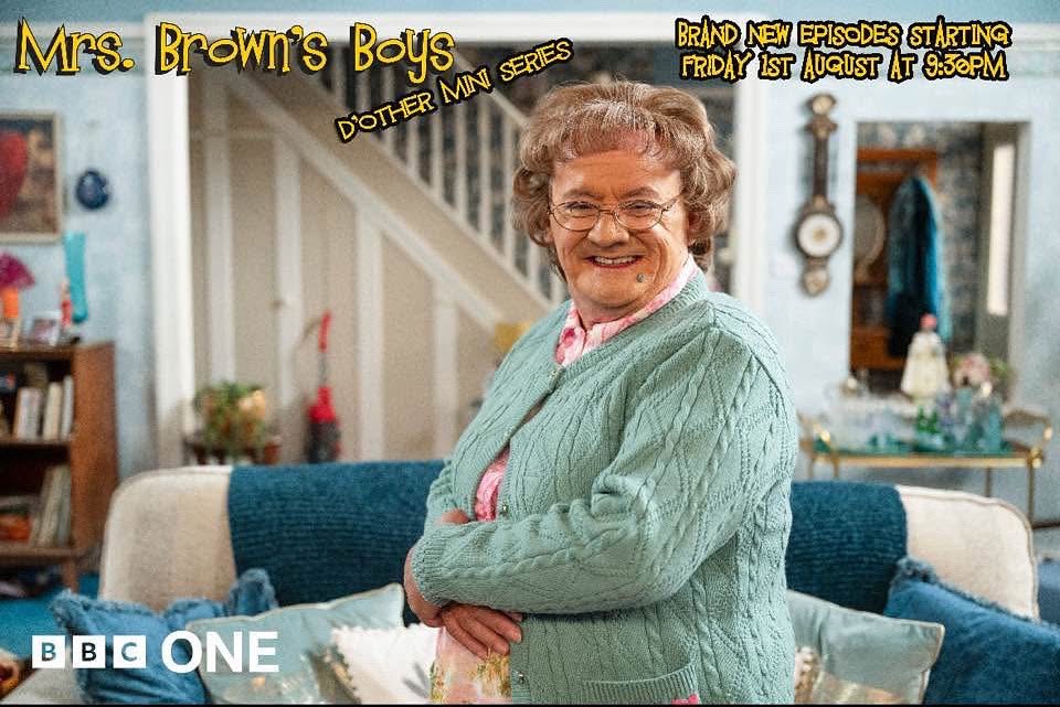 MrsBrownsBoys's tweet photo. So excited to announce that our brand new series will be airing this Friday on BBC One at 9:30 https://t.co/y8QpQMeqbh