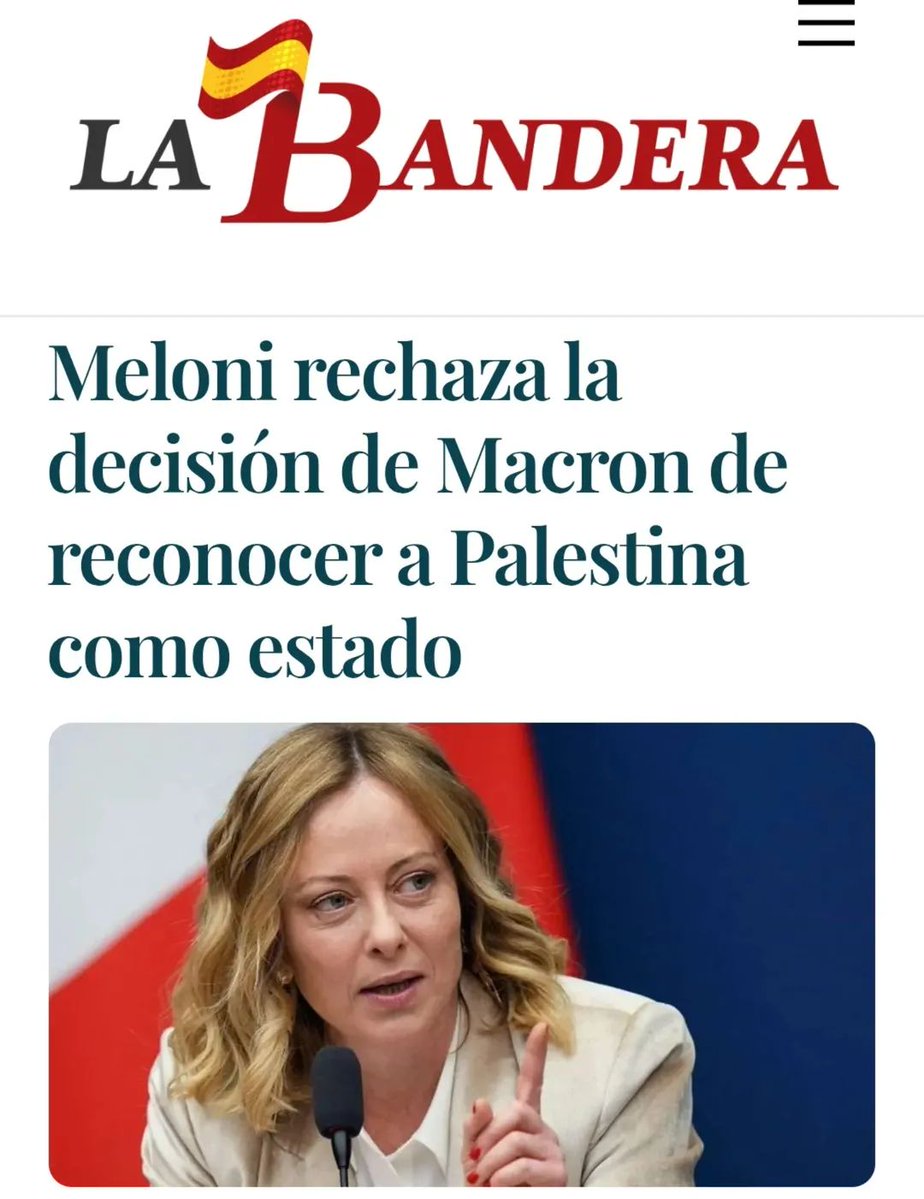 Yo quiero votar a Meloni