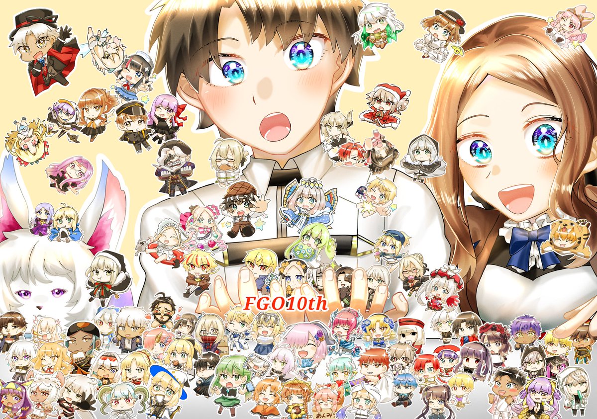 toriokun_55_024's tweet image. #FGO10周年 
#FGO 
改めて１０周年おめでとうございます！！ずっと大好き！！！！