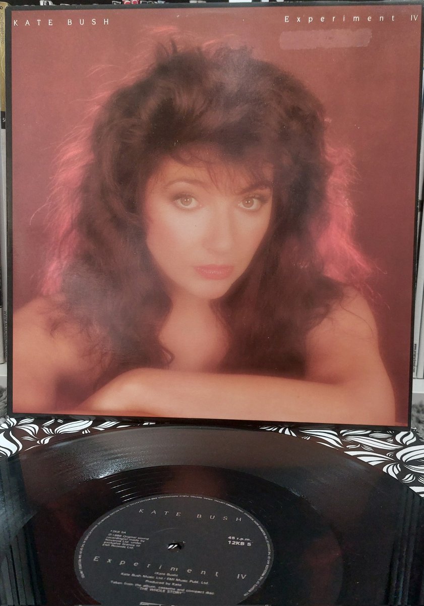 johncox2112's tweet image. #KateBush. 12 inch singles.
Experiment IV & The Sensual World.