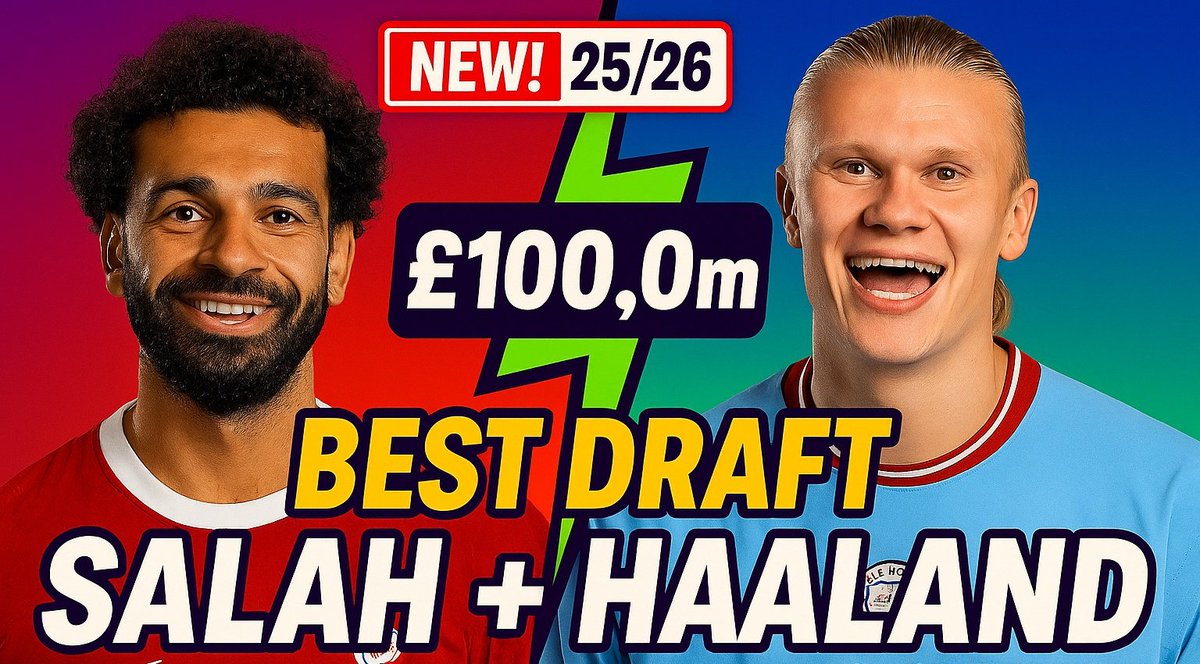 FPLHints's tweet image. Best draft with Salah and Haaland:

👉 youtu.be/WH9sW7wDHUo

👀 No £4.0m defenders
✅ Balanced team
👌 Perfect for GW1

#FPL #FPLCommunity