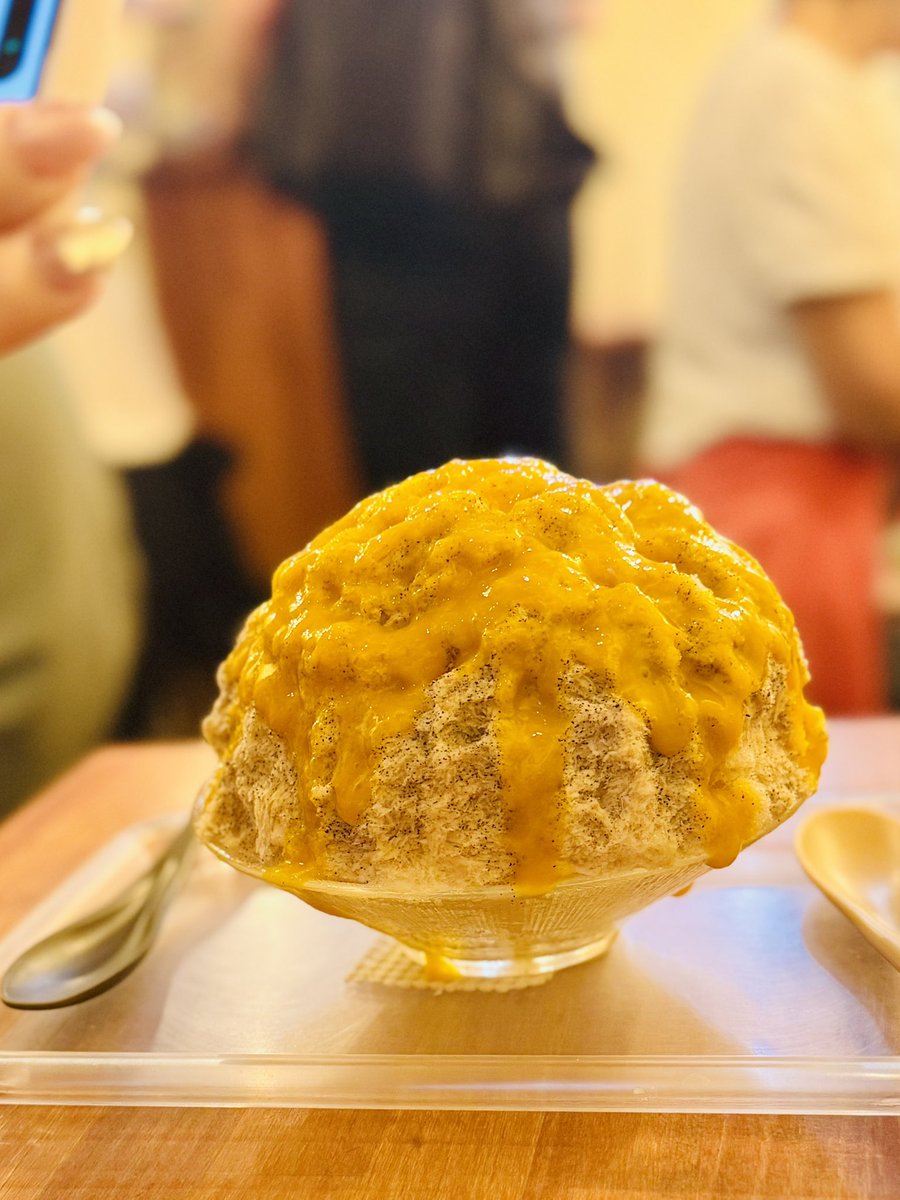 waki's tweet image. 神楽坂で かき氷🍧の夏