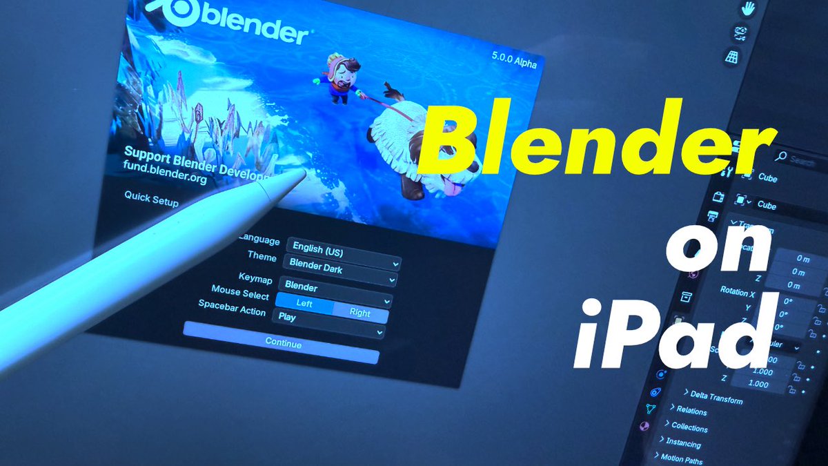 Megabits_Studio's tweet image. Build and run Blender for iOS alpha on your own device! Check out my new video. #b3d #blender
youtube.com/watch?v=Lbr_TB…