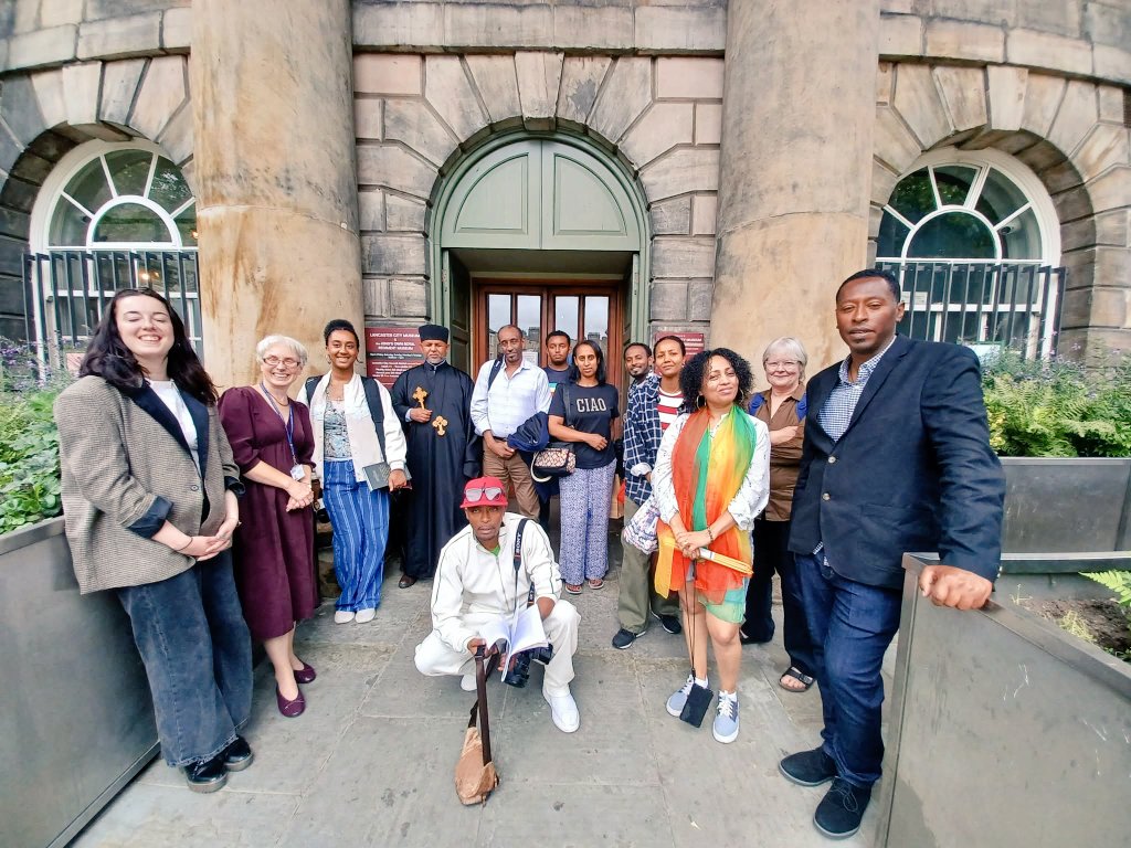 We were honoured to welcome Father Abate, along with members of the Ethiopian community, to Lancaster.
As Project Officer for the Abyssinia Project, I had the privilege of showing the 1868 Abyssinia collection in the King's Own Royal Regiment Museum. youtu.be/kMn5wd9IrM4?si…