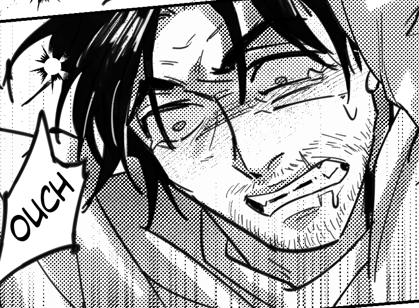 7Zangria's tweet photo. Some spoiler shots from my comic,
I really enjoy drawing Jimmy's faces.
#mouthwashing https://t.co/sZjnT8w9kY