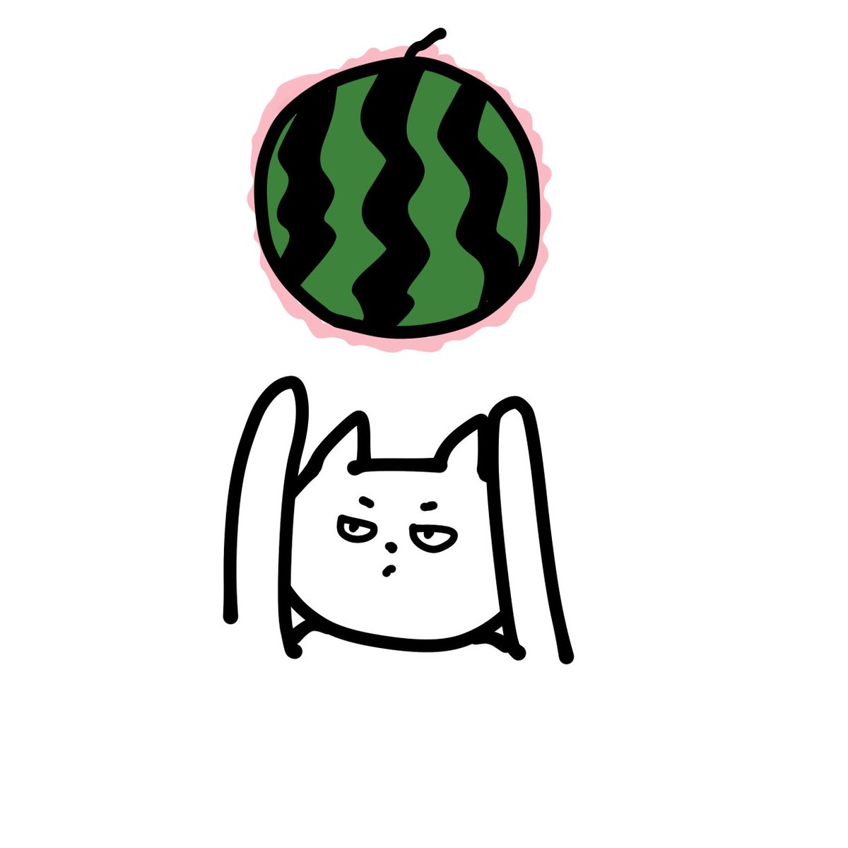 mazemazegohan_'s tweet image. オラにスイカを分けてくれ🍉
 #すいかの日  #ゆるいイラスト  #イラスト好きな人と繋がりたい