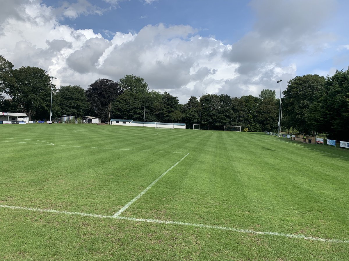Pitch ready to go for this years Beccles  Hospital Cup <a href="/BecclesFC/">Beccles Town FC - Mens</a> v <a href="/KPFCOfficial/">Kirkley & Pakefield FC Official</a> ⚽️👍 <a href="/MHGoals/">MHGoals Ltd</a> <a href="/SuffolkFA/">Suffolk Football Association</a>