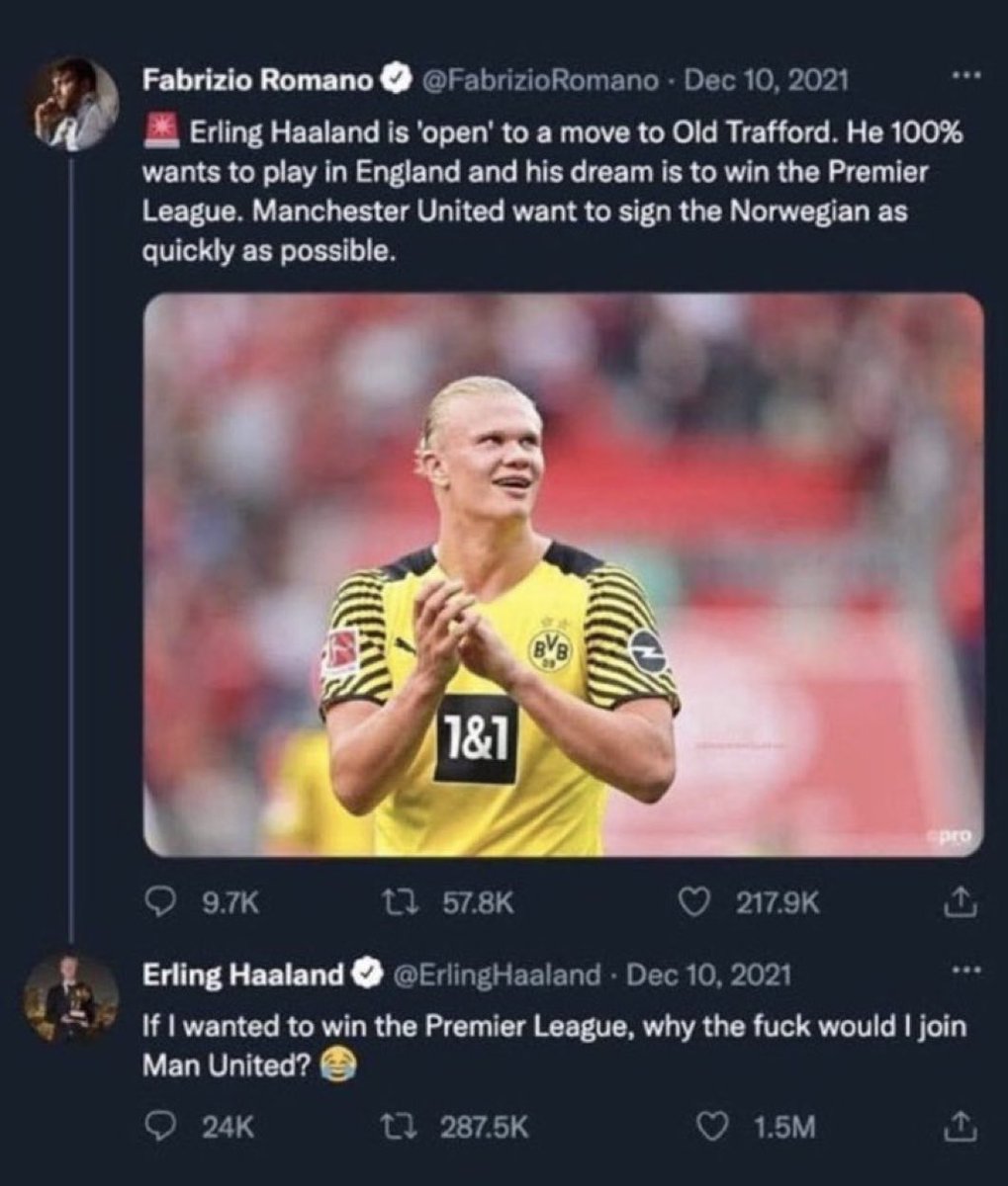 ErlingNoContext's tweet image. 
