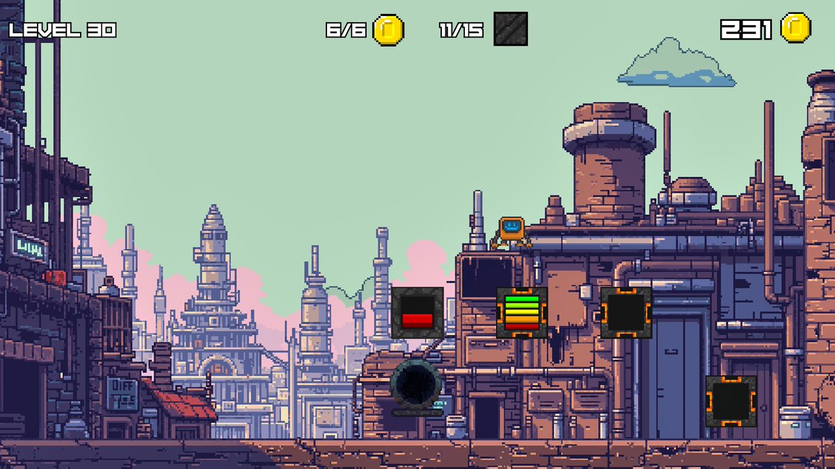 Alejandromp66's tweet image. Cubbey: Blockbyte terminado! Es más un juego de relleno que otra cosa, te lo pasas enseguida y sacas 1000G, pero la verdad es que me ha gustado mucho. Si fuese más largo y tuviese un par de mecánicas más sería algo bastante interesante. Es divertido y cuesta 5€, probadlo