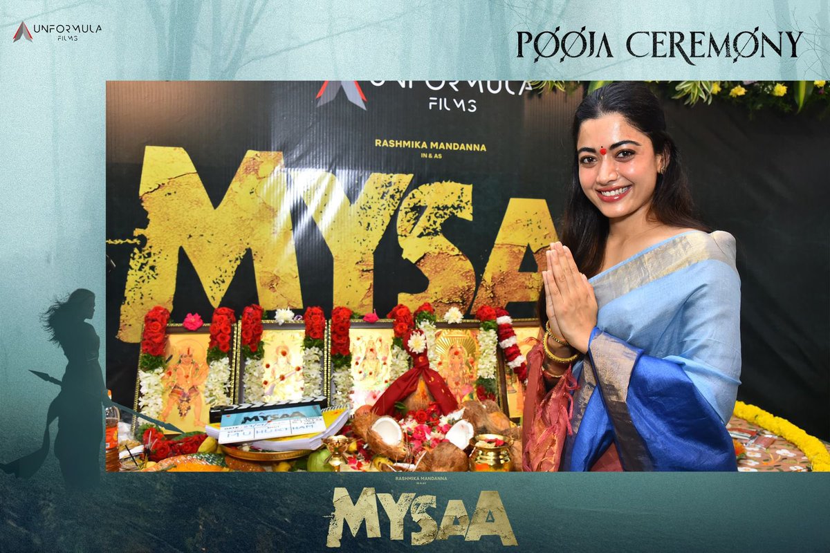 S2MediaOffl's tweet image. #MYSAA Pooja Ceremony begins with blessings, love and the promise of a beautiful story ❤️✨
Clap by #SureshBabu garu 🎬
Camera Switch on by @storytellerkola garu 📽
Script & First shot direction by @hanurpudi garu 📝
Here’s to new journeys & soulful storytelling 💫…