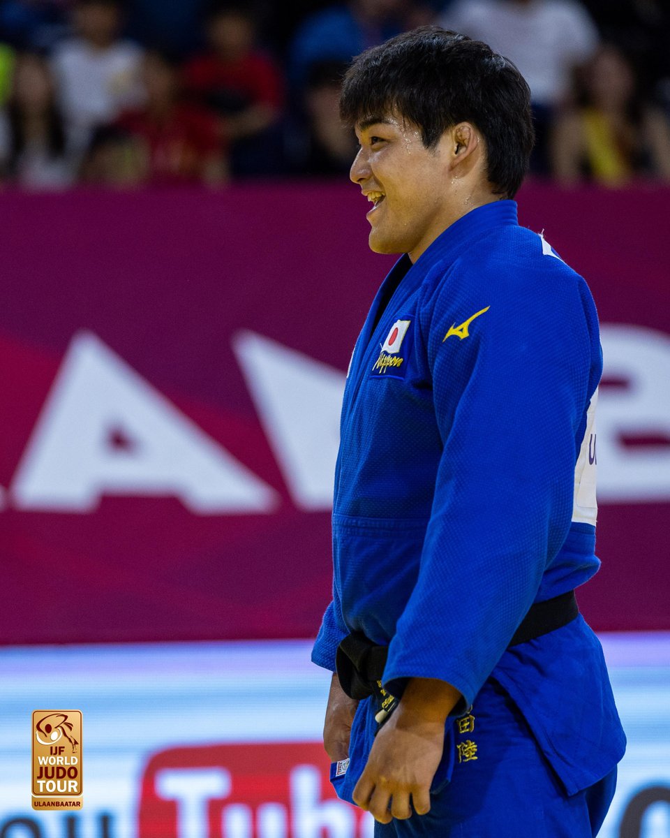 Judo's tweet image. Riku Okada claims his first Grand Slam gold!🥇🇯🇵
Follow all the action on JudoTV.com 💻
#JudoUlaanbaatar #Mongolia #Ulaanbaatar #WJT #Judo #IJF #Sport #RoadToLA2028