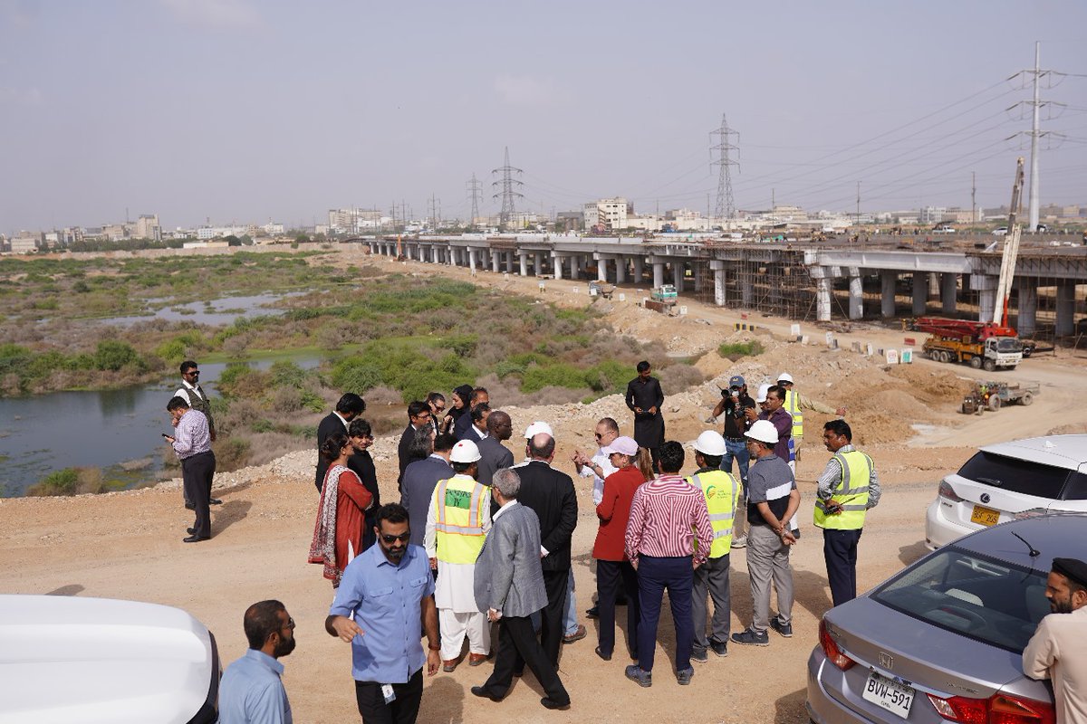 Rawal House (@rawal_house1) on Twitter photo A delegation from the World Bank visited the site office of the Yellow Line BRT project and the ongoing construction work near Jam Sadiq Bridge, Senior Minister Sindh <a href="/sharjeelinam/">Sharjeel Inam Memon</a> Secretary Transport & MD Sindh Mass Transit Authority welcomed the delegation A delegation from the World Bank visited the site office of the Yellow Line BRT project and the ongoing construction work near Jam Sadiq Bridge, Senior Minister Sindh <a href="/sharjeelinam/">Sharjeel Inam Memon</a> Secretary Transport & MD Sindh Mass Transit Authority welcomed the delegation