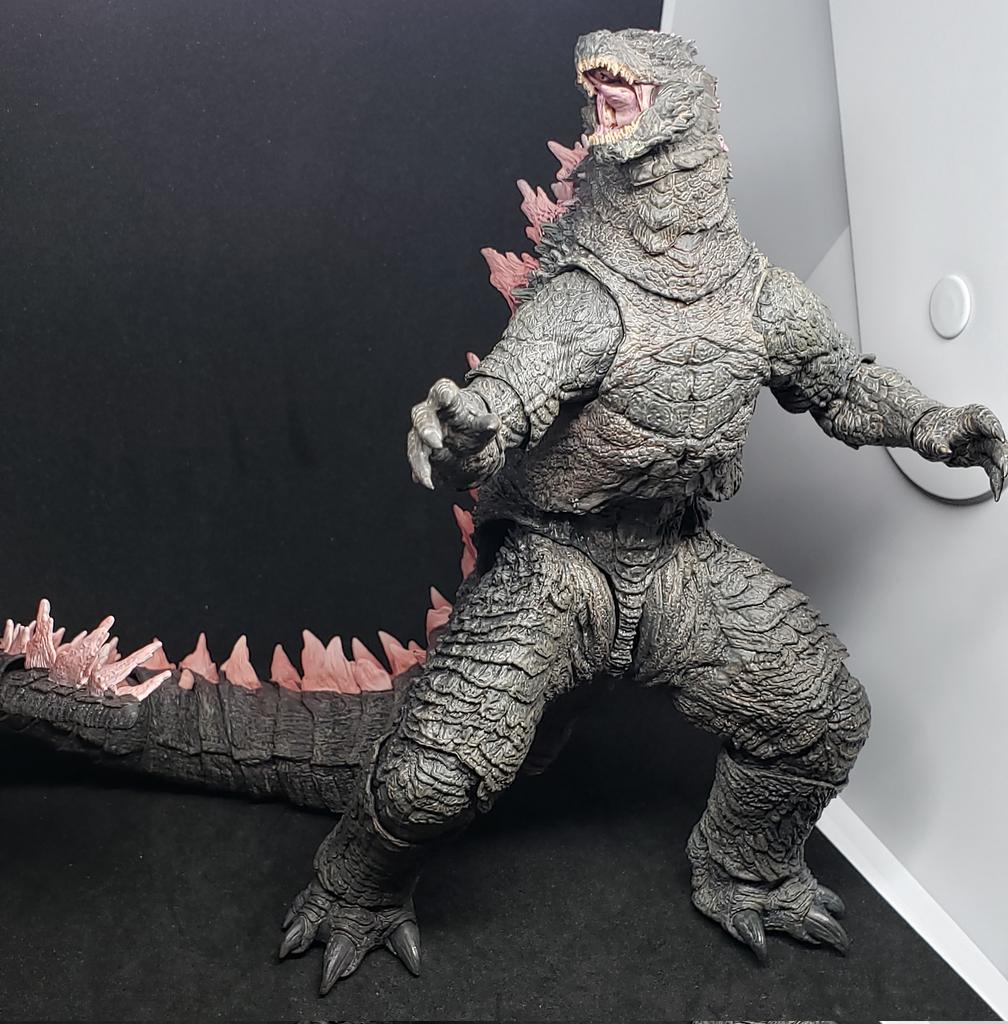 mrv87891's tweet image. Hiya toys ゴジラ エヴォルヴ
めちゃくちゃ良い。前のゴジラに比べて可動域が格段に上がって動かしやすい。頑丈さとポロリの無さもそのままにゴジラエヴォルヴと同様Hiyaもエヴォルヴしてる。