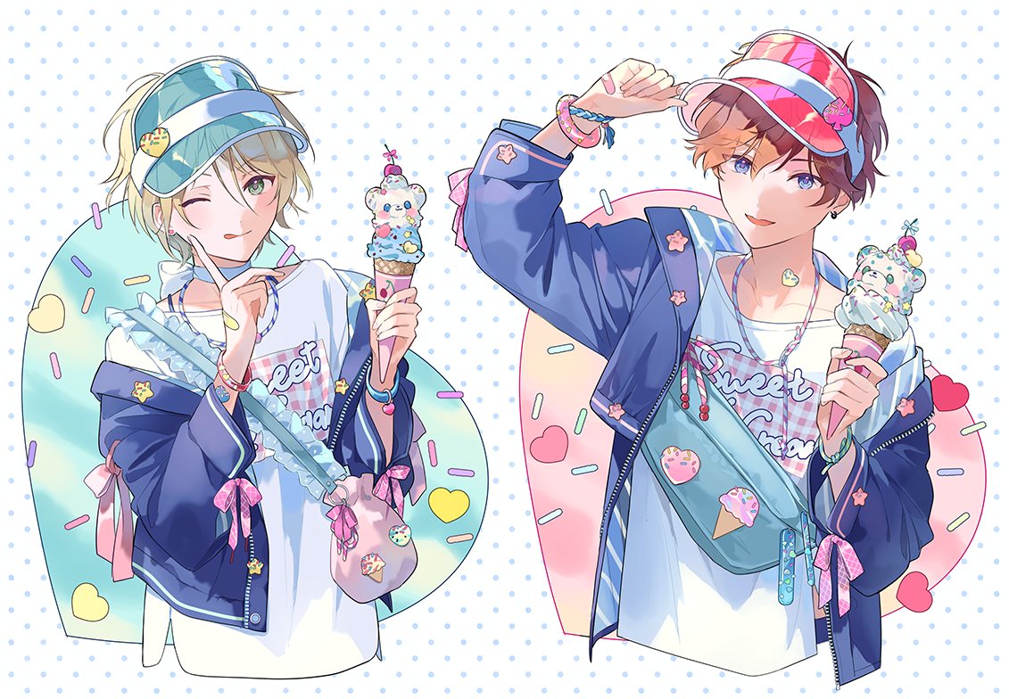 mc_copycat's tweet image. 🍦🎀☀️🩵💗🌈🍨