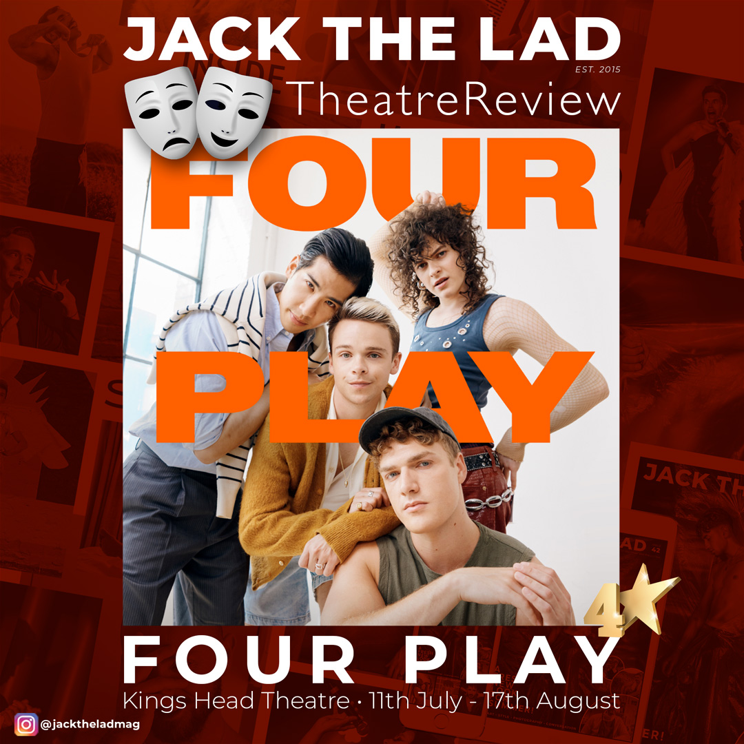 #SundayShoutout "Never preachy, often very funny, Brunger puts fidelity, attraction, monogamy, love, lust and deceit into the blender of life and gives it an entertaining blitz for 90 mins." Read Jack The Lad's full ★★★★ review at jacktheladmag.com/theatre-reviews