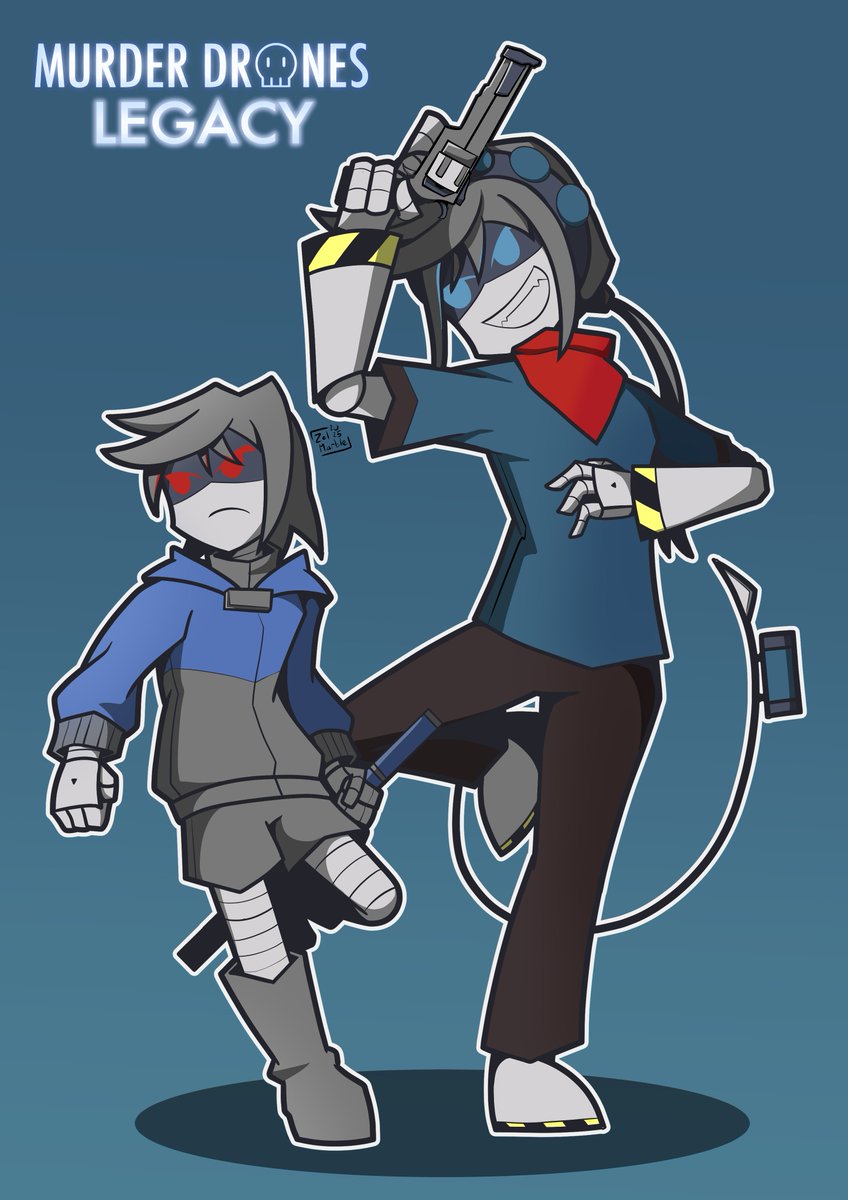 just practicing to draw again with these two dorks~

#MDLegacyZel #murderdrones #murderdronesoc
