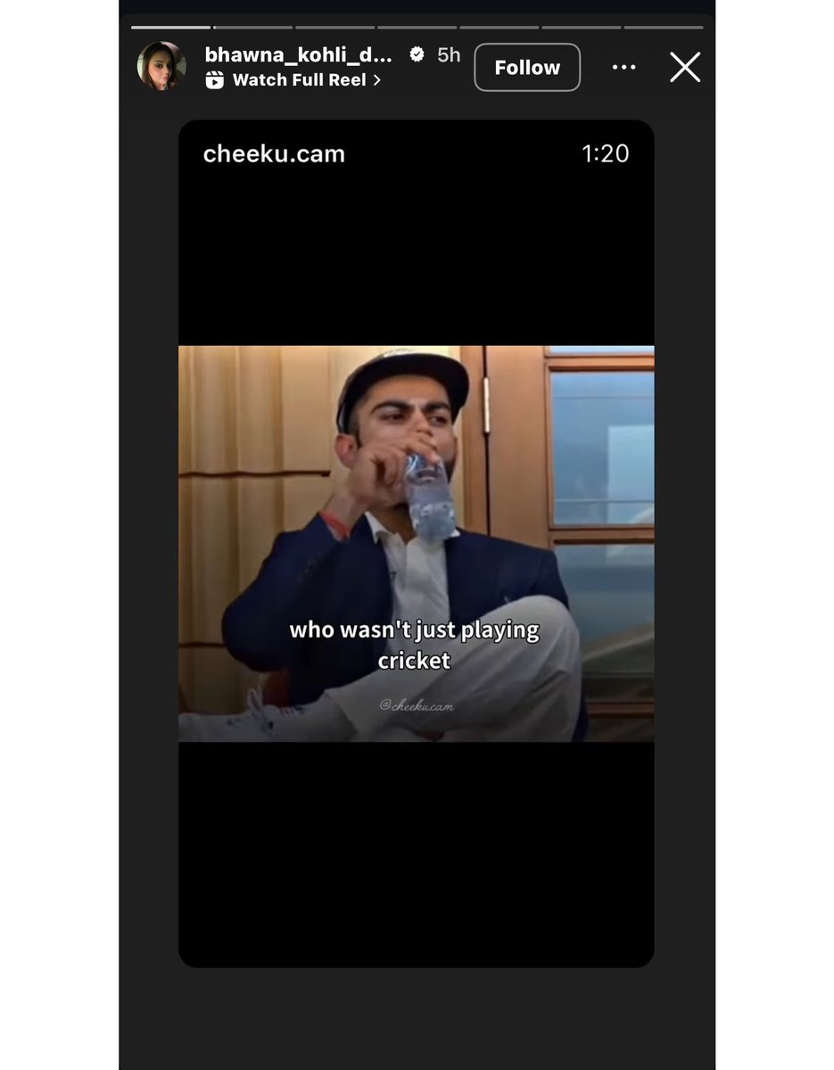 rushiii_12's tweet image. Virat Kohli&apos;s sister Bhawna Kohli shared an Instagram story in which it is being said that the Test team during Virat Kohli&apos;s time was the best.
 
Do Virat Kohli&apos;s family not support this new young Indian team? Do they not have faith in this team?