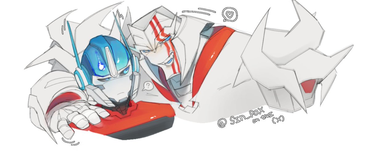 Sin_pax's tweet image. Affectionate Big Boy ~
β€οΈβπ©Ή π #megop #transformersprime #tfp #megatronus #megatron #OrionPax #megpax