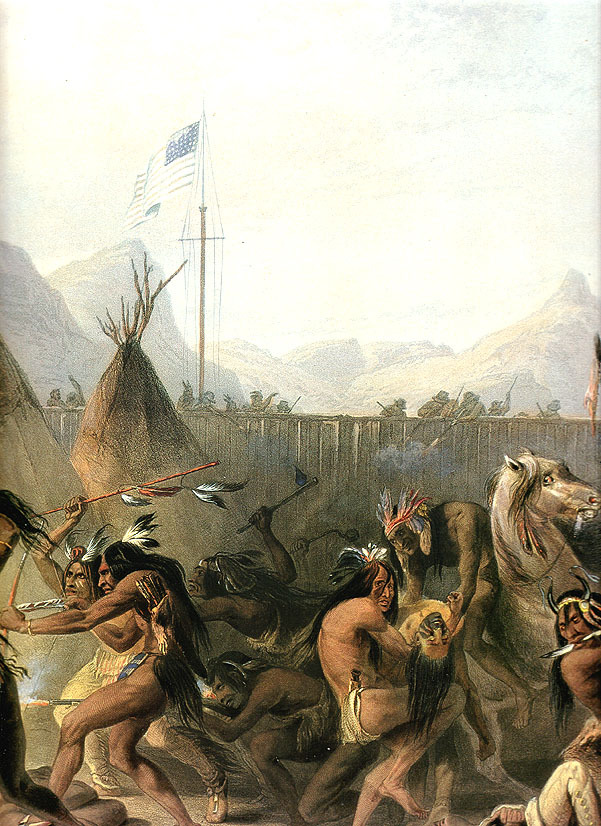 KarlBodmer's tweet image. Fort Pierre wikiart.org/en/karl-bodmer…