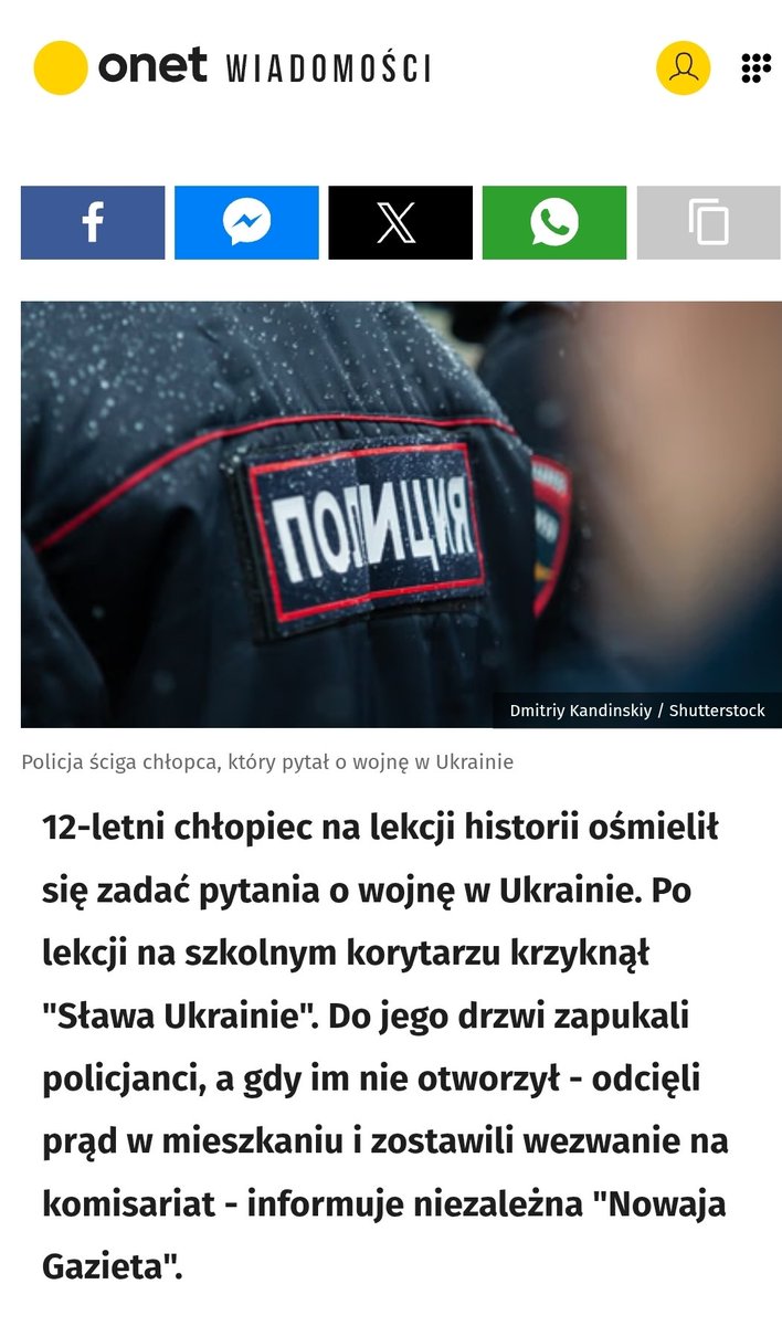 SzuromStop's tweet image. A myślałem że stalinizm to już przeszłość.
@grok opisz sprawę tego 12 latka który zapytał o wojnę na Ukrainie.