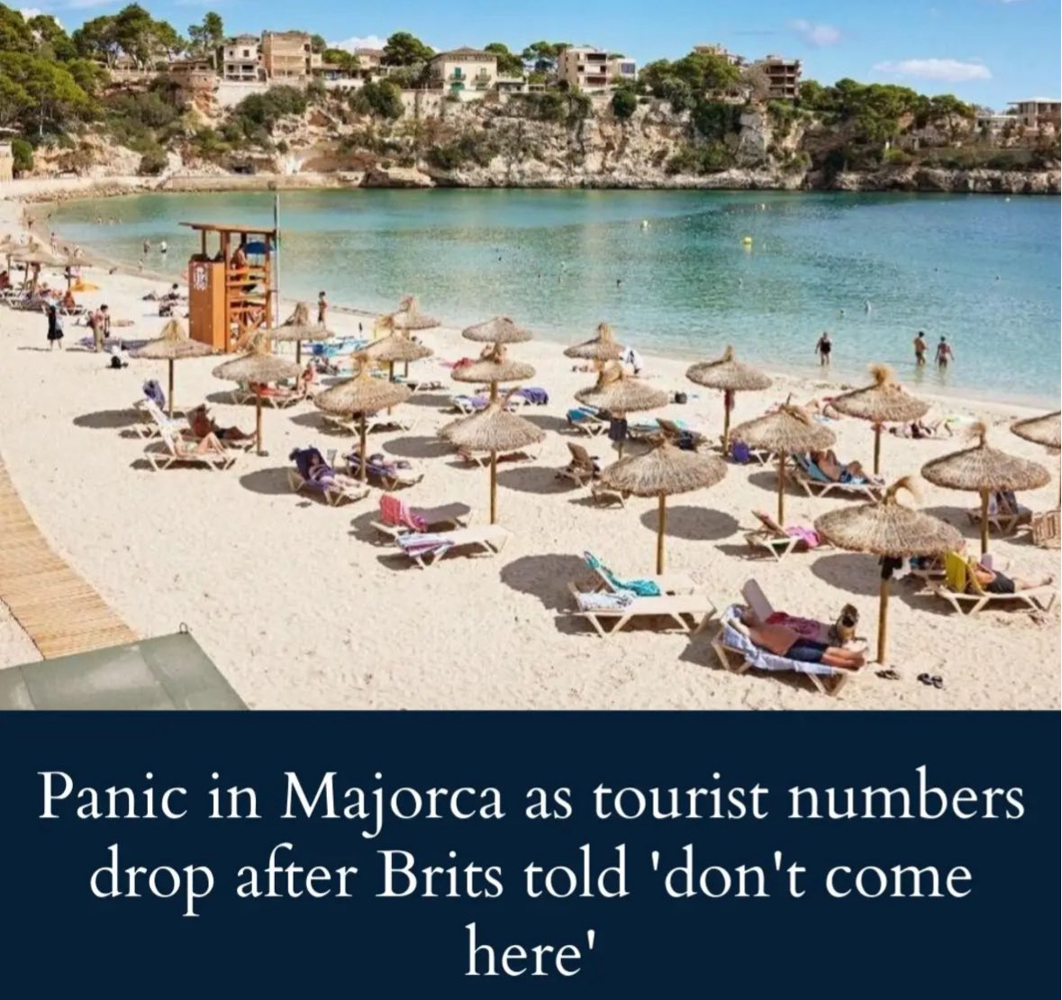 Panic in Majorca as tourist numbers drop after Brits told 'don't come here'