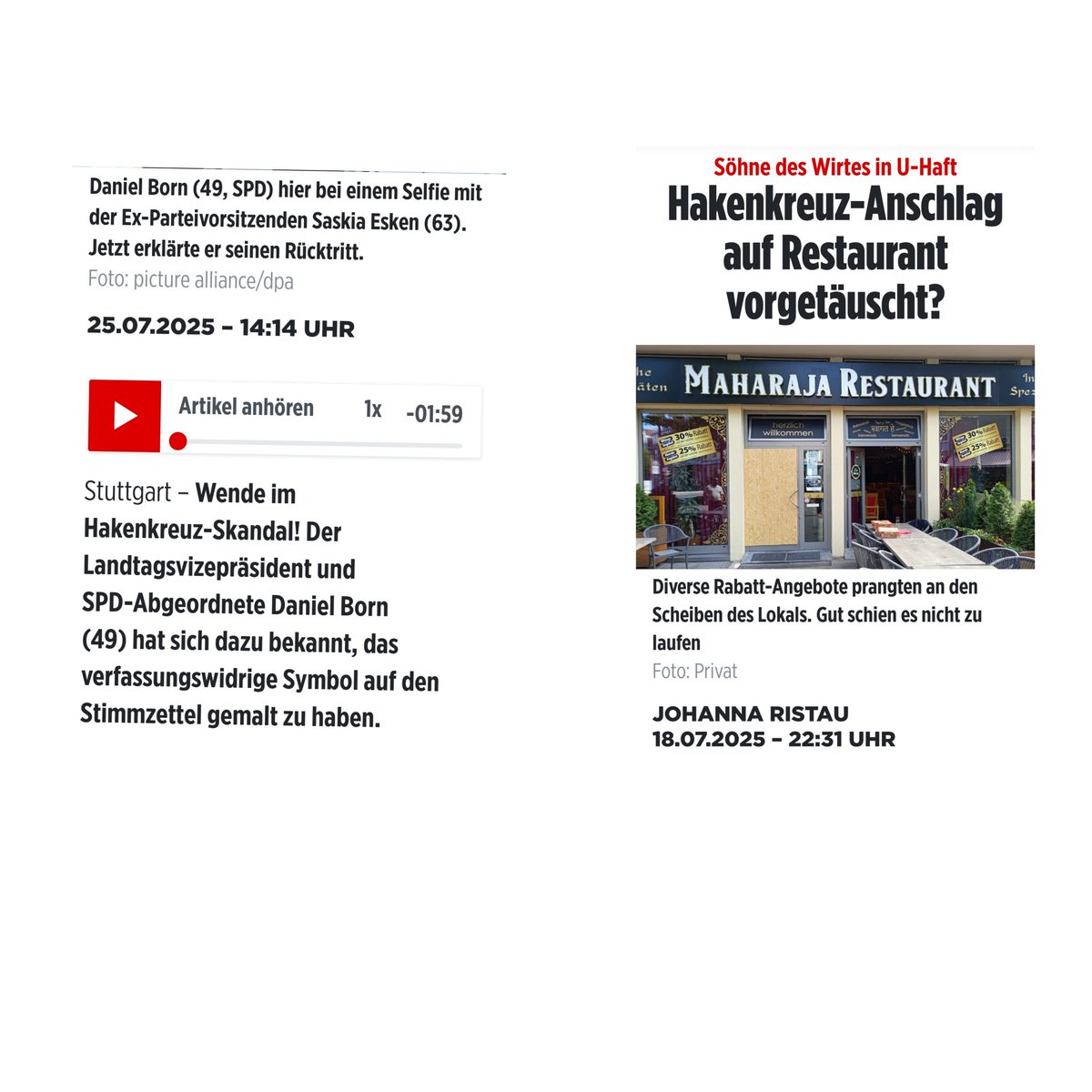 Udo Miller 🇪🇺 (@miller_udo) on Twitter photo Nur immer auf die <a href="/AfD/">AfD</a> schauen, dabei sitzen die Neo-Nazis in Rot-Grün...
<a href="/larsklingbeil/">Lars Klingbeil 🇪🇺</a> <a href="/spdde/">SPD Parteivorstand 🇪🇺</a> <a href="/spdbt/">SPD-Fraktion im Bundestag</a> <a href="/SPDBW1/">SPDBW</a> <a href="/cducsubt/">CDU·CSU</a> <a href="/bundeskanzler/">Bundeskanzler Friedrich Merz</a> <a href="/Alice_Weidel/">Alice Weidel</a> <a href="/Beatrix_vStorch/">Beatrix von Storch</a>
#SpdVerbotsverfahrenJetzt Nur immer auf die <a href="/AfD/">AfD</a> schauen, dabei sitzen die Neo-Nazis in Rot-Grün...
<a href="/larsklingbeil/">Lars Klingbeil 🇪🇺</a> <a href="/spdde/">SPD Parteivorstand 🇪🇺</a> <a href="/spdbt/">SPD-Fraktion im Bundestag</a> <a href="/SPDBW1/">SPDBW</a> <a href="/cducsubt/">CDU·CSU</a> <a href="/bundeskanzler/">Bundeskanzler Friedrich Merz</a> <a href="/Alice_Weidel/">Alice Weidel</a> <a href="/Beatrix_vStorch/">Beatrix von Storch</a>
#SpdVerbotsverfahrenJetzt