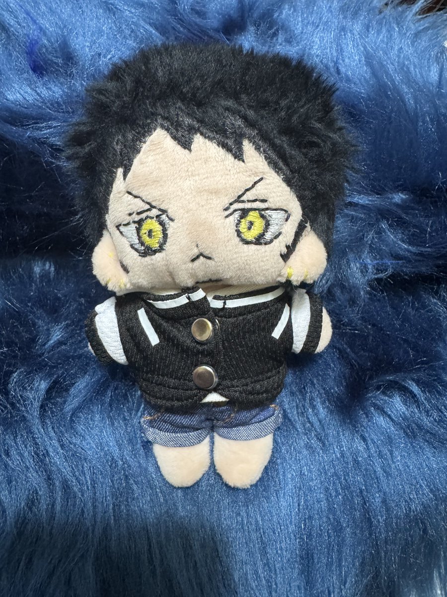 LEON_OHKA3's tweet image. 見てー！！10cmのローぬい作りました🫶
刺繍とか何となくコツを掴んだので、次は20cmの作りたい🔥