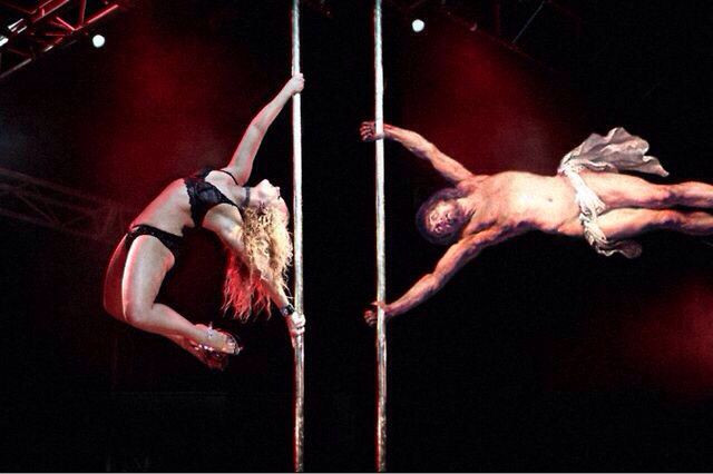 LarsTheBadMan's tweet image. I just bought a stripper pole.
But it&apos;s too fucking woke for my taste.