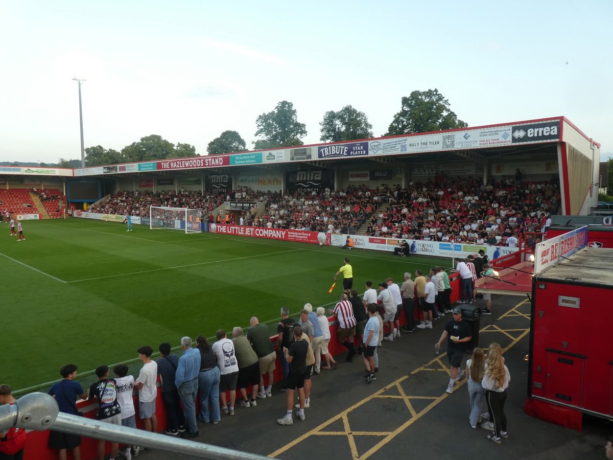 Bristol City fans at Cheltenham on Friday 

#BristolCity