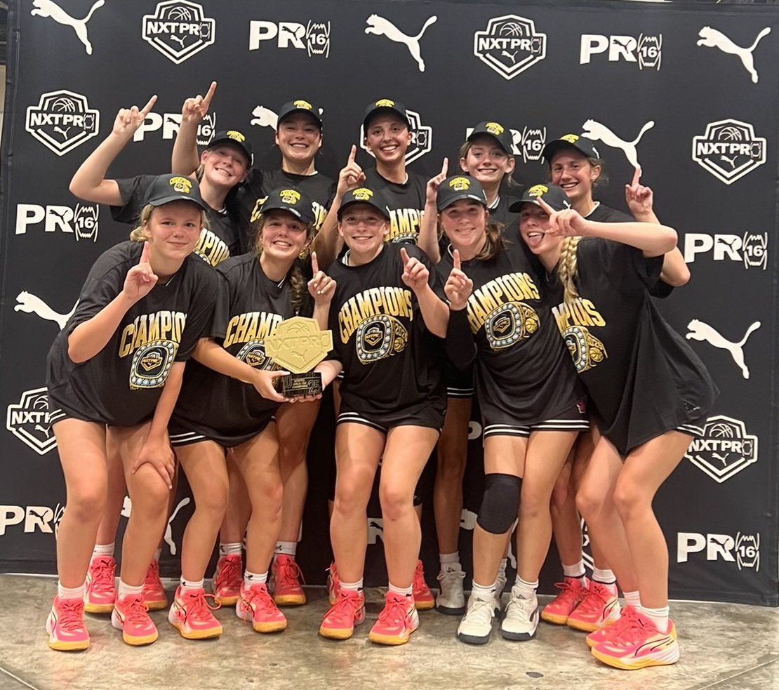 Puma National Champs! Went 16-1 in Puma tourneys, including a 5-0 run in Orlando for the championship. Outscored those teams by an average of 56-20, while giving three teams their only losses on the circuit. Finished the AAU season 36-3.