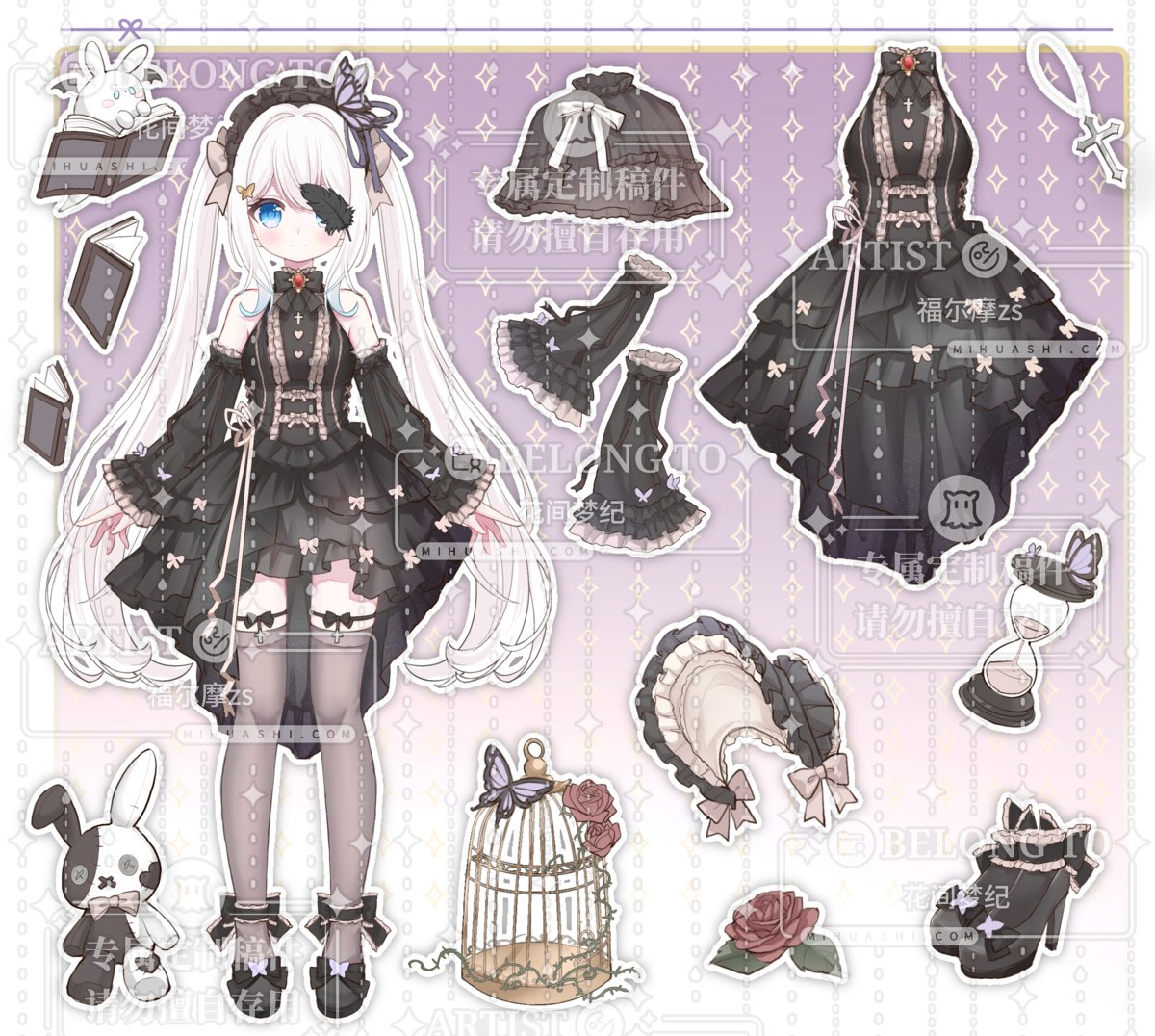 sofiazs233's tweet image. Gothic style lolita #gothic #outfit #outfitdesigh