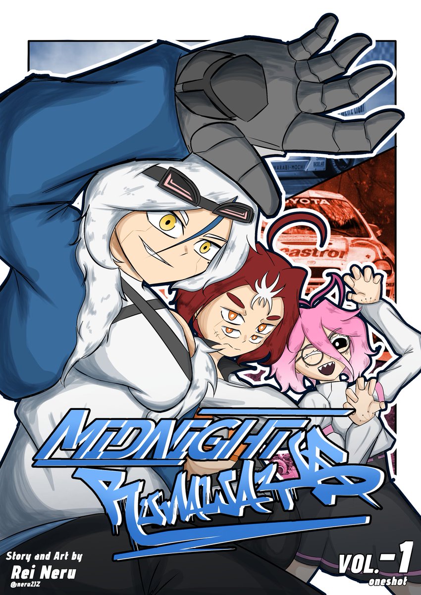 Neru2JZ's tweet photo. MIDNIGHT RUNAWAYS. VOLUME -1 (ONESHOT)
Story and Art by me (Neru)

#oc #originalmanga #artmoots #ocartist https://t.co/F4CC4rvEHP