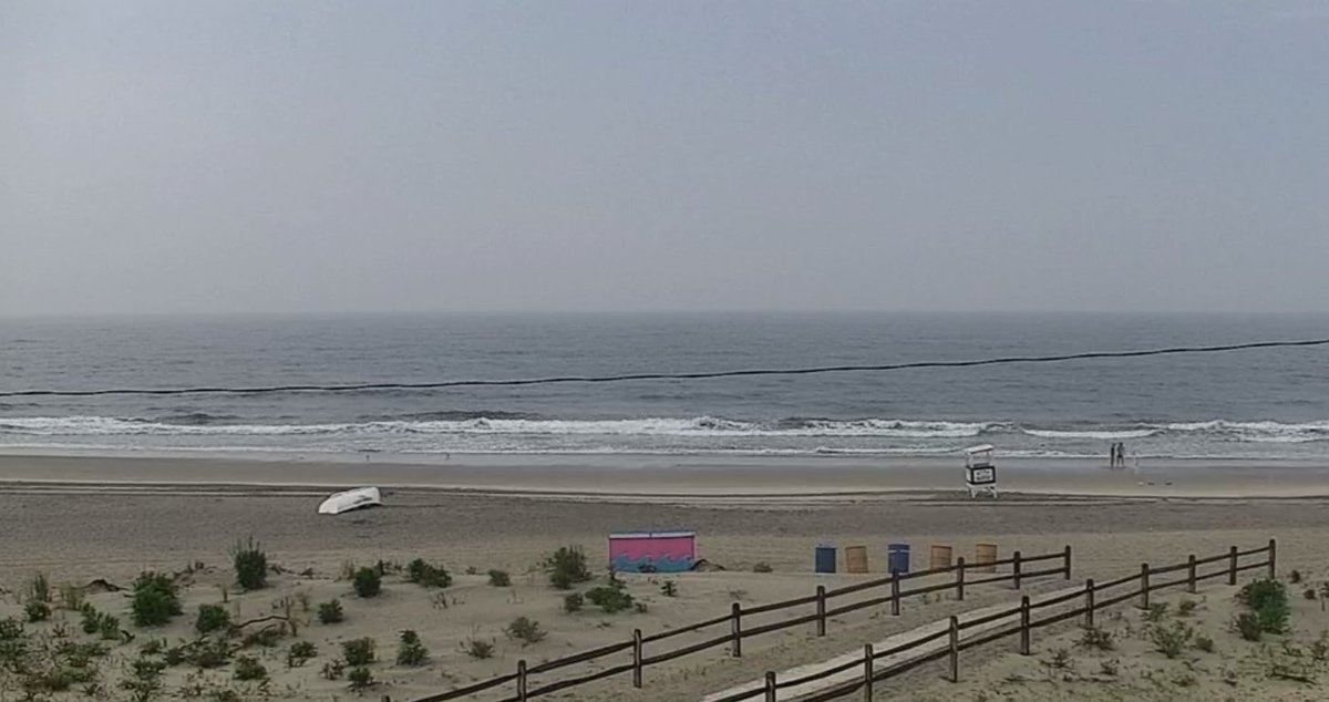 #OCSC - We are ON for this morning, Storms appear to be moving out giving us a window to swim. Yellow flag day with 1-2 surf, Water temp 75, Will adjust if things change