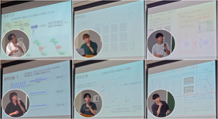 Koganezawa_Lab's tweet photo. 2025.7.19. 帝京大学理工学部情報電子工学科卒業研究計画進捗発表会が行われ、4年生6名が発表を行いました。 https://t.co/36tSl8W6aG