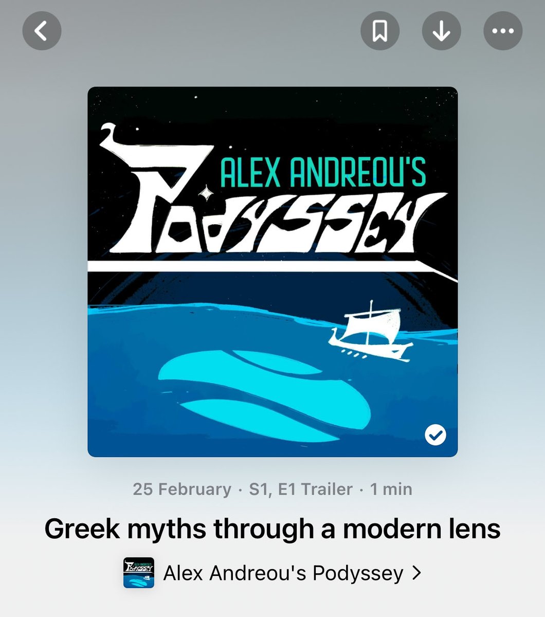 If you need to stop scrolling and revive, engage and tickle your brain, may I recommend this excellent podcast from ⁦<a href="/sturdyAlex/">Alex Andreou</a>⁩