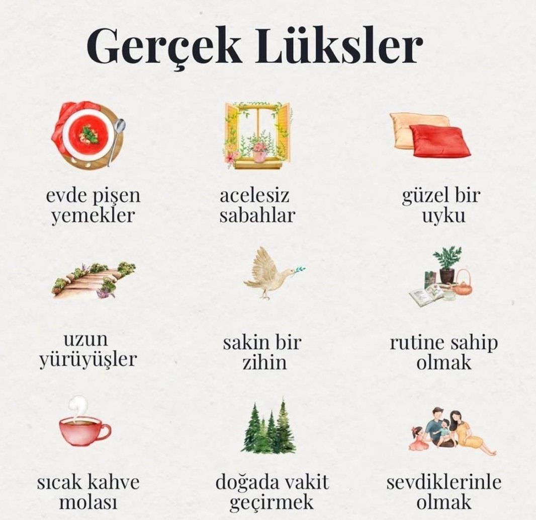 Gerçek lüksler