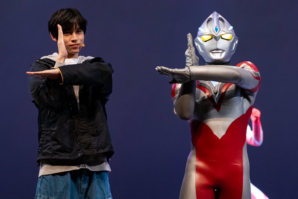 ULTRA_Z_PHOTO's tweet image. "さいきょうのヒーロー"終わり!!
半年間お疲れ様でした🌈
#ウルトラマンアーク #名古屋市公会堂
#ウルトラマンアークTHELIVE #NEWGENERATIONTHELIVE