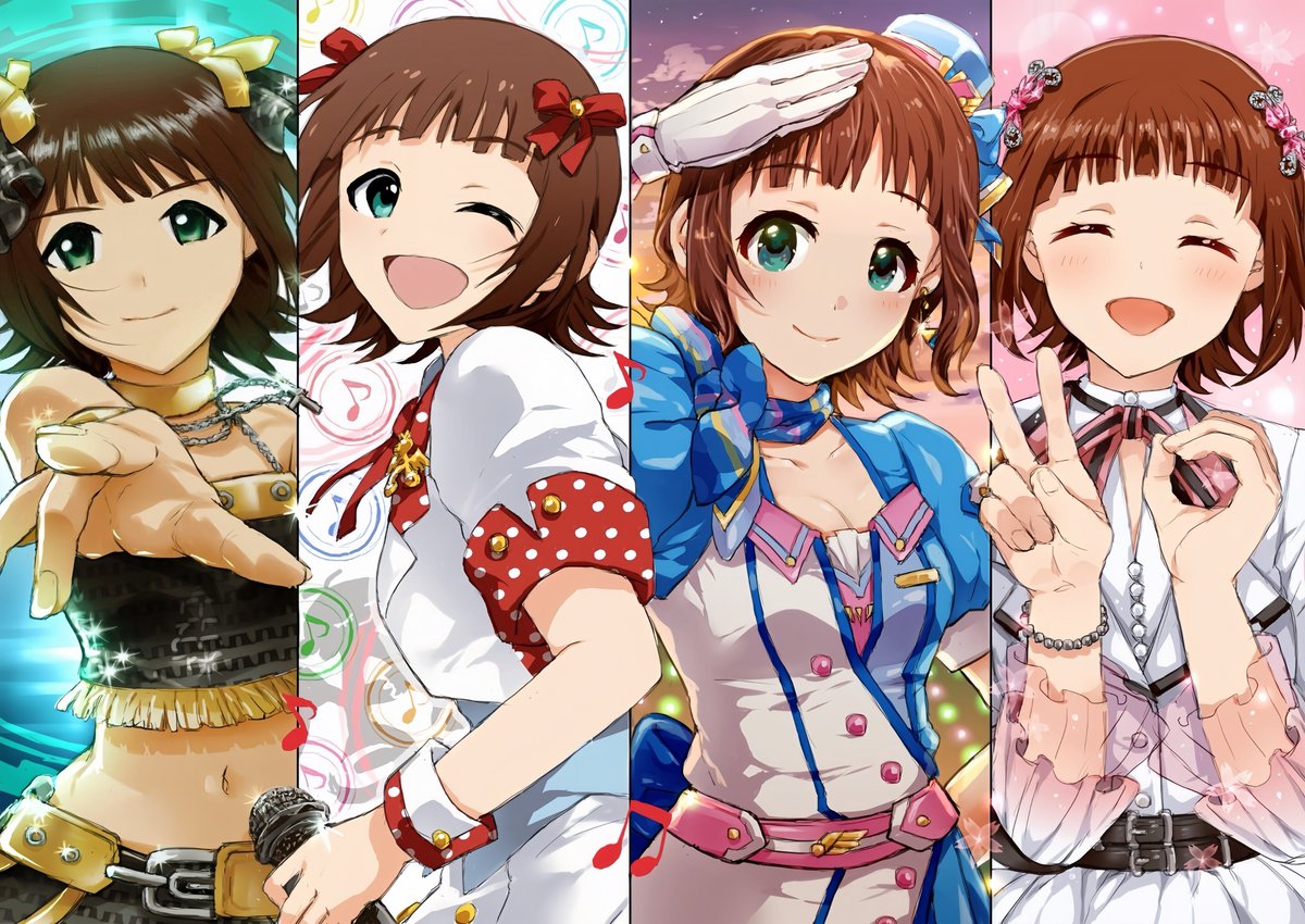 re_staint's tweet image. アイドルマスター20周年！！おめでとう🌸🌸
#アイマス20周年おめでとう
#アイマス20周年イヤー