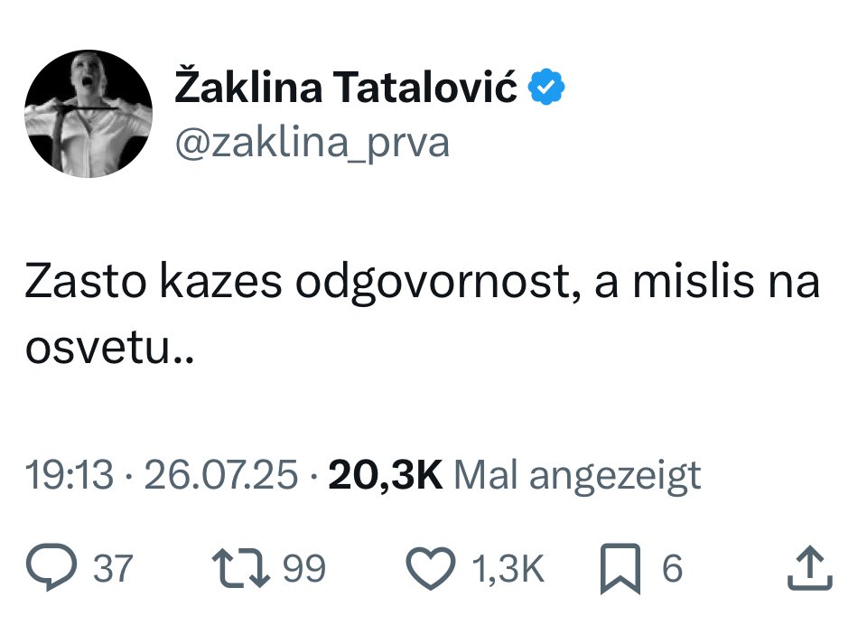 RomicSandra's tweet image. Zašto se Žaki uplašila toliko odgovornosti?! I zašto polazi od sebe, razumem da bi se ona možda svetila da je u mogućnosti...