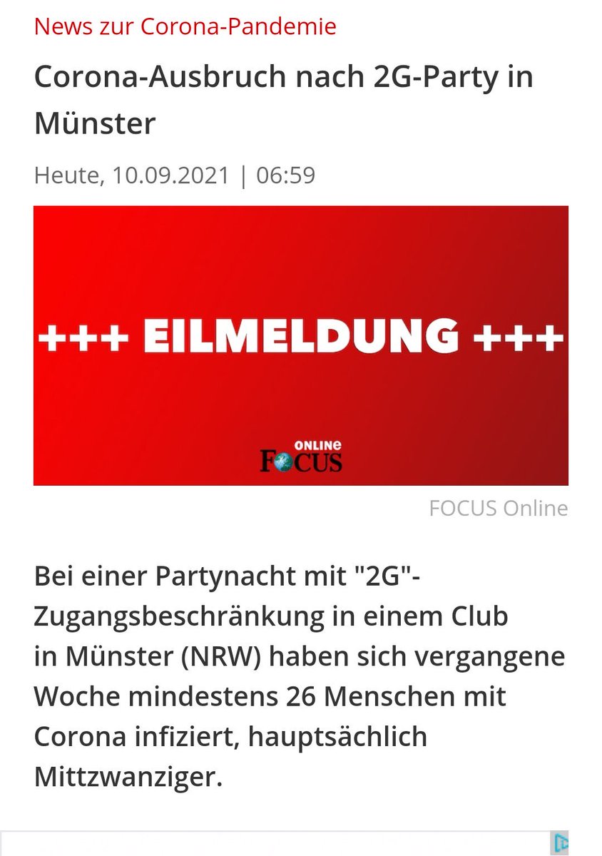 Man kann nicht einerseits nonstop die Wissenschaft beschwören und gleichzeitig die Realität ignorieren.