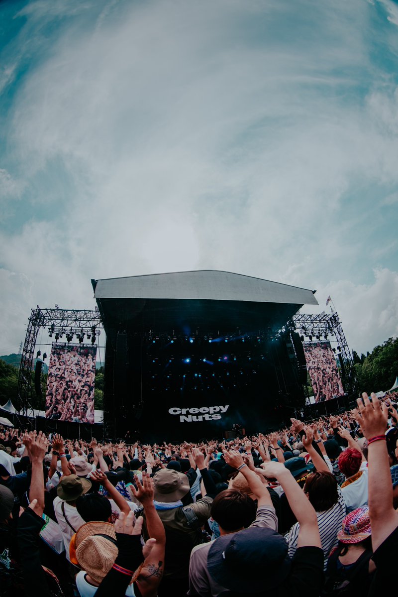 Creepy_Nuts_'s tweet image. 2025.07.27

FUJI ROCK FESTIVAL &apos;25

at. 新潟県湯沢町苗場スキー場

photo by @HiroyaBrian