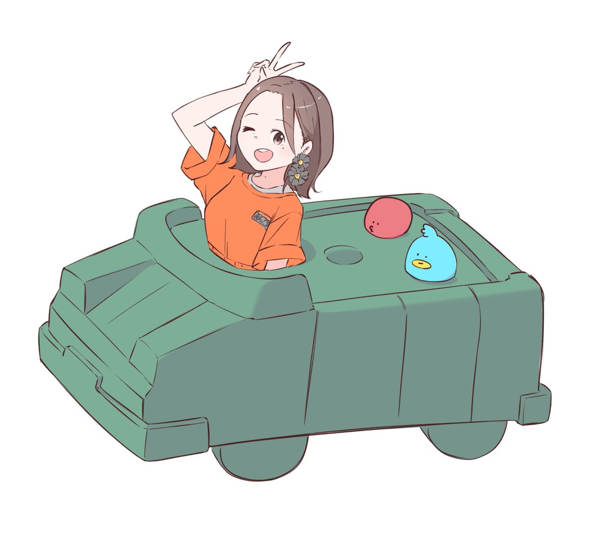 イラスト描かせて頂きました🚙
マスの内容も面白いので是非見てください！✨