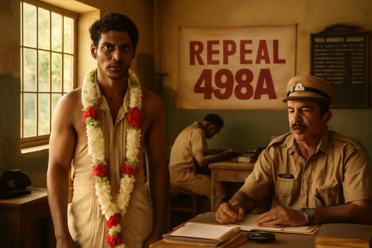 SaveMenToo_'s tweet image. IPC 498A is non-bailable, non-compoundable, and widely misused. Isn’t it time we fixed this?
#Repeal498A