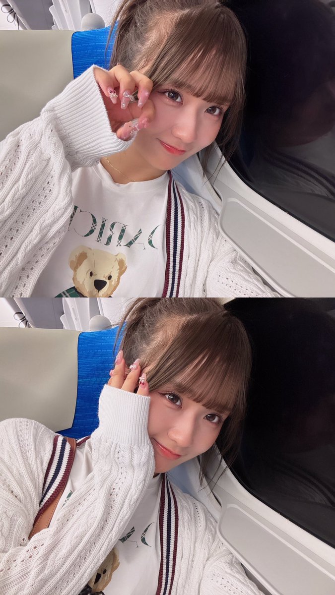 moririka_0508's tweet photo. もっともーっと！
関西でもたくさんお仕事できるようにがんばりたい〜！😖💖
新幹線もすきーー笑🚄💨 https://t.co/UHI15Q54do