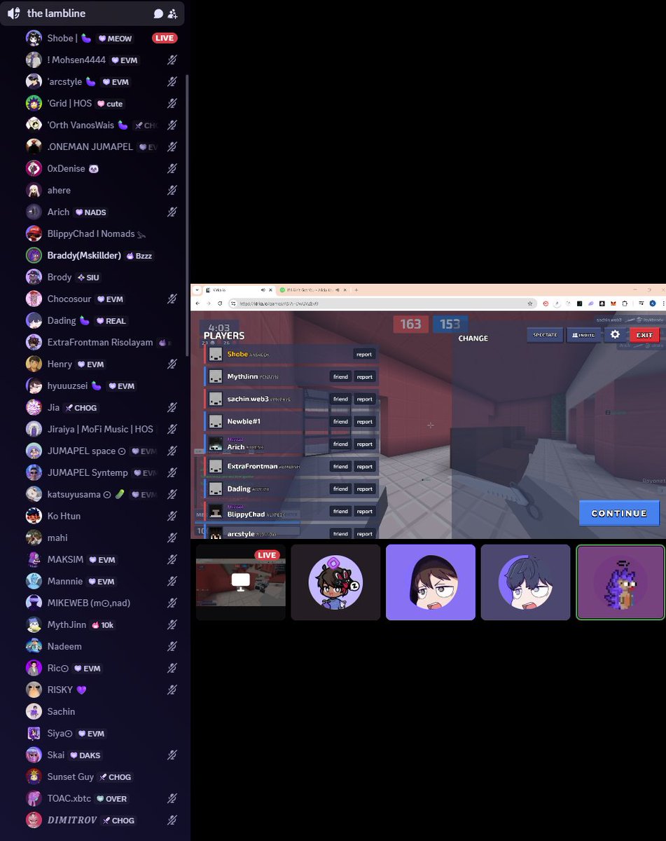 Thank youuuuu so much for joining  &lt;333 specially for our yapper <a href="/Dading2596/">Dading</a>  <a href="/hyuzsei/">hyuzsei 🍆</a> ^^ 

<a href="/monad/">Monad ⨀</a>