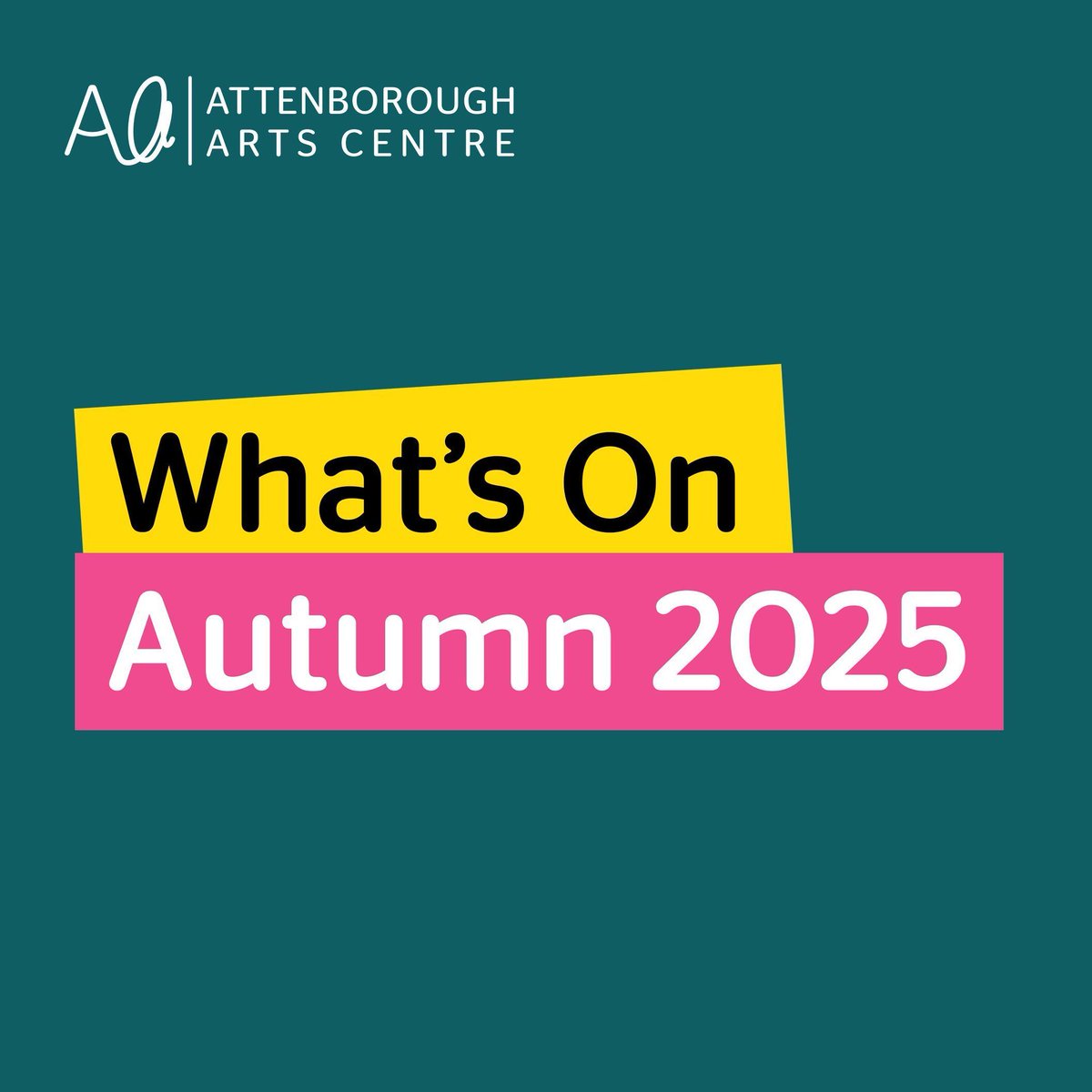 AttenboroughAC's tweet image. DON&apos;T FORGET! 🔔

We are getting ready for our Autumn programme launch on Monday 4 August with a sneak preview of the FULL programme available from Monday 28 July before the live launch!

🖼Exhibitions
🎭Shows 
🎨Creative Courses

We can barely wait!
Can you?! 🤩