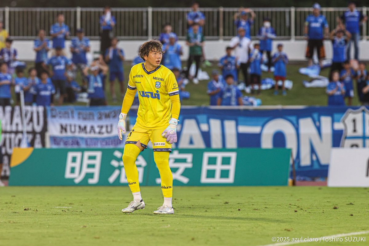 azulclaro1990's tweet image. MATCH PHOTO📸
2025.7.26vsギラヴァンツ北九州
#アスルクラロ沼津  #結束～全力で闘え～