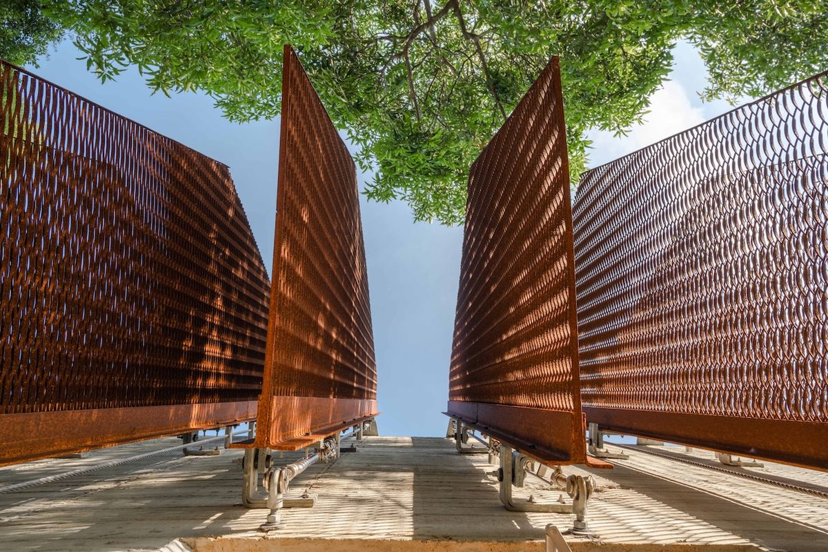 Architizer's tweet image. With fins that move in the wind and surfaces that trace rainfall, this station makes weather part of the building’s function and identity.
📍Taipei, Taiwan #ArchitizerAwards
Project by: IMO Architecture + Design
Details: arc.ht/4lPHxUE