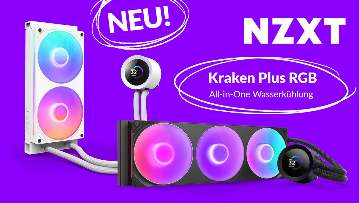 Für anspruchsvolle Builds! 💪 bit.ly/4lRVz7X

Selbst unter Volllast hält die <a href="/NZXT_de/">NZXT Deutschland</a>​ Kraken Plus deine CPU auf niedriger Temperatur &amp; sorgt für konstante Performance. ❄️ Kombiniert mit dem stylischen LCD-Display ist sie ein exzellentes Upgrade! ↗️

Jetzt entdecken! 🛒